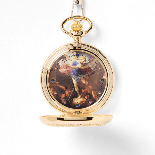 St. Michael the Archangel Armbanduhr (Vorderseite)