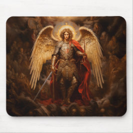 St. Michael the Archangel, Christlich #28 Mousepad