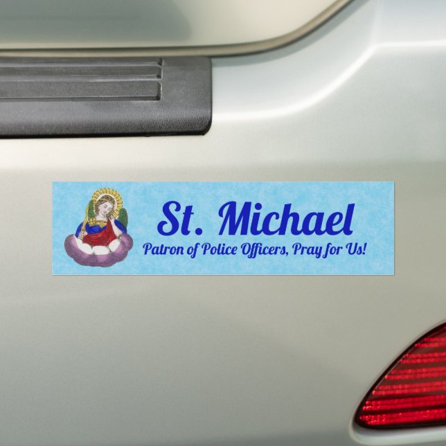 St. Michael the Archangel (M 009) Autoaufkleber (Auf Auto)