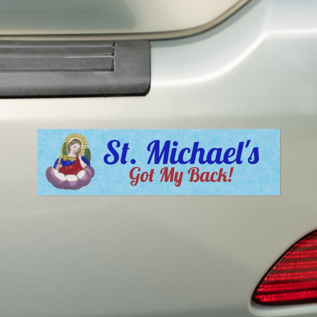 St. Michael the Archangel (M 009) Autoaufkleber (Auf Auto)