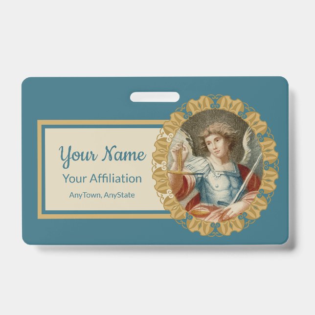 St. Michael the Archangel (M 010) Ausweis (Vorderseite)