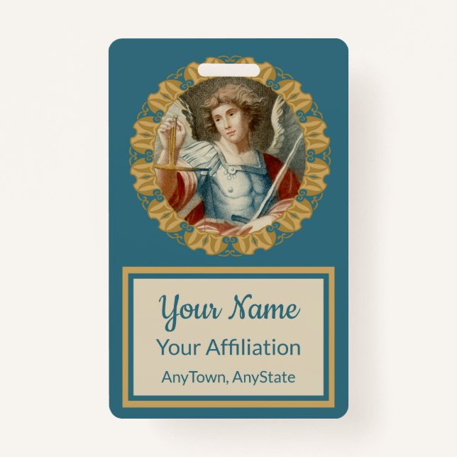 St. Michael the Archangel (M 010) Ausweis (Vorderseite)