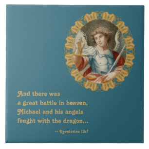 St. Michael the Archangel (M 010) Fliese