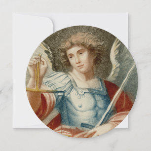 St. Michael the Archangel (M 010) Grußkarte Einladung
