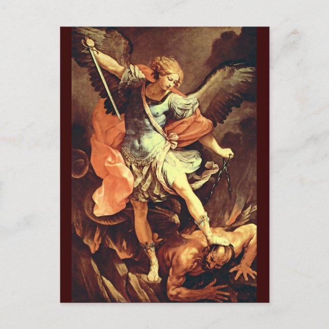 St. Michael the Archangel Postkarte (Vorderseite)