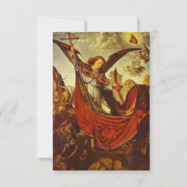St Michael the Archangel Praetkarte (Vorderseite)