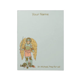 St. Michael the Archangel (RLS 12) 8.5"x11" Notizblock