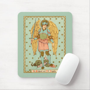 St. Michael the Archangel (RLS 12) (Stil 1) Mousepad
