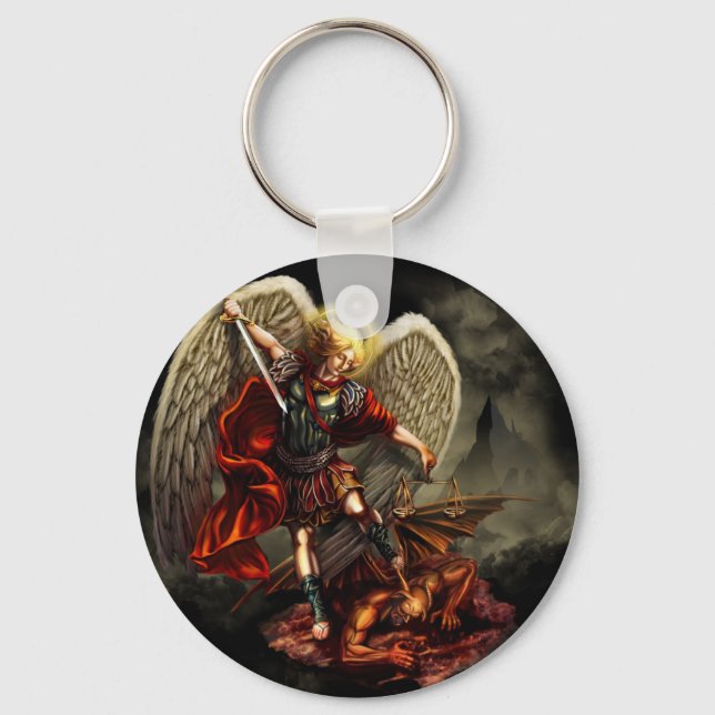 St. Michael the Archangel Schlüsselanhänger (Vorderseite)