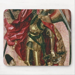 St Michael und der Drache Mousepad
