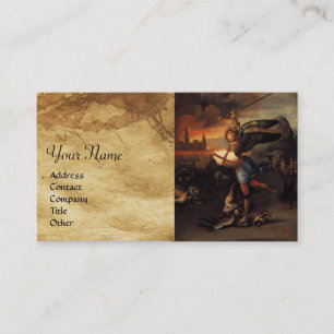 St. Michael und der Drache Visitenkarte