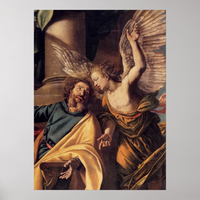 St. Michael und der Erzengel Poster (Vorne)