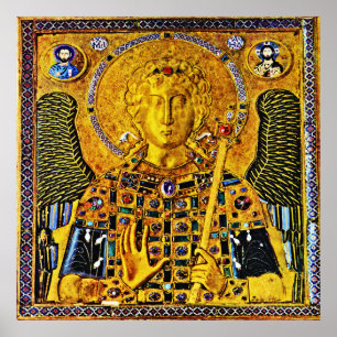 St. Michael vom Erzengel Icon Engel Poster