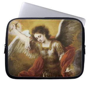 St Michael von Murillo Laptopschutzhülle