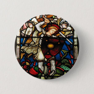 ST- MICHAELerzengel Button