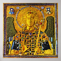 St. Michael's Archangel Icon Angel Poster