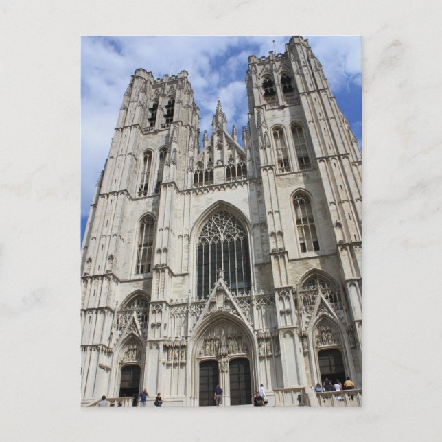 St Michaels Church Bruxelles Belgique Carte postal (Devant)