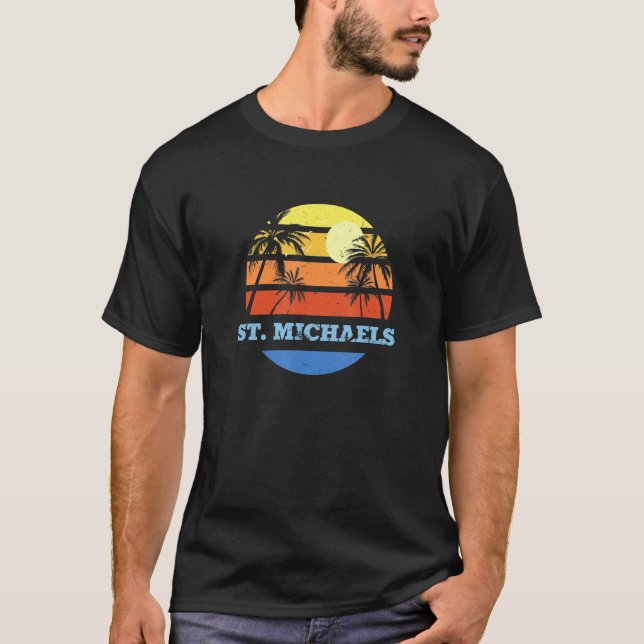 St Michaels Maryland Md Beach T-Shirt (Vorderseite)
