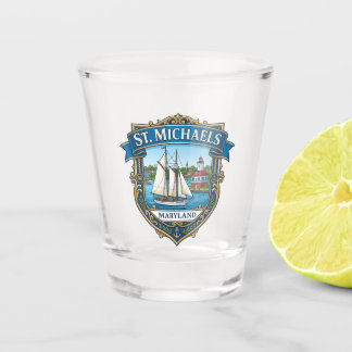 St. Michaels Maryland USA Schnapsglas
