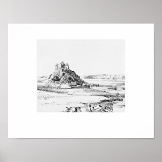 St. Michael's Mnt Cornwall Druck, Eleanor M Hughes Poster