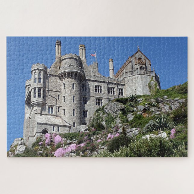 St. Michael's Mount Castle, England, Vereinigtes K (Horizontal)