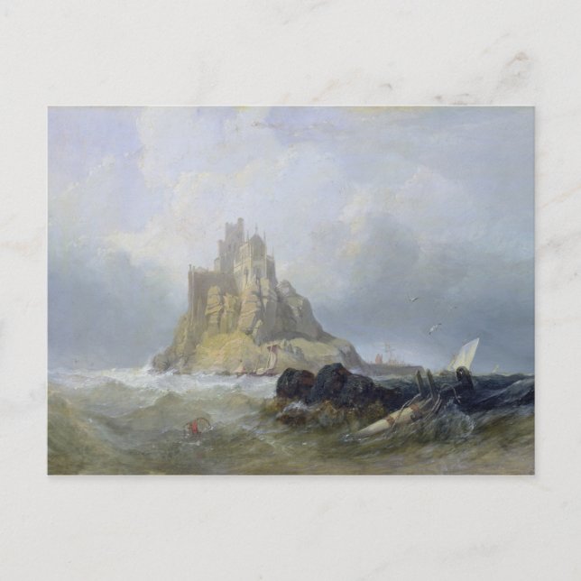 St. Michael's Mount, Cornwall Postkarte (Vorderseite)