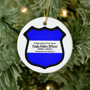 St. Michael's Shield (Art. 2) Circular Keramik Ornament