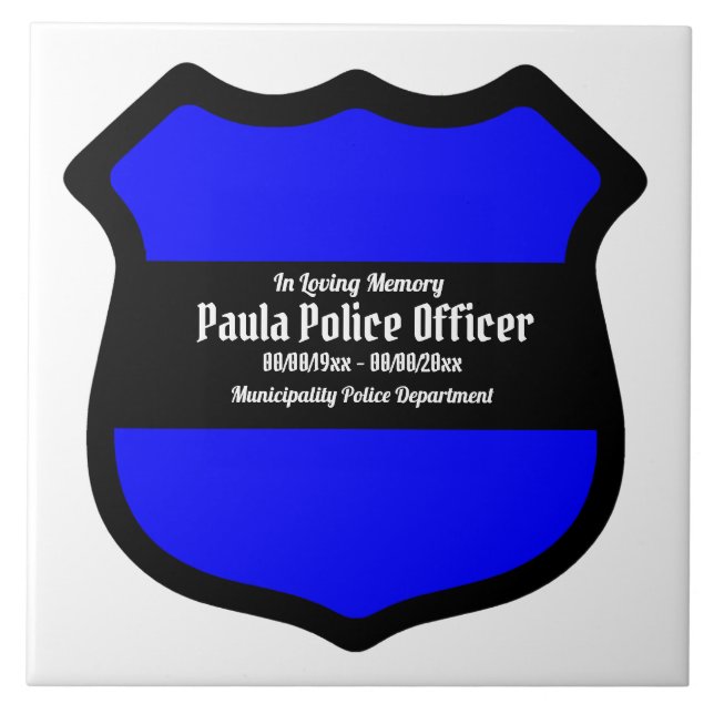 St. Michael's Shield (Stil 3) Fliese (Vorderseite)