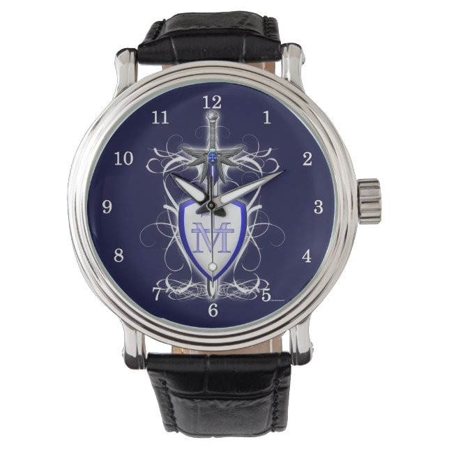 St. Michael's Sword Armbanduhr (Vorderseite)