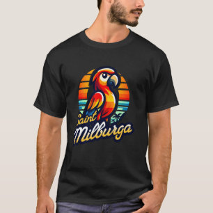 St. Milburga Wilde Vögel Papagei Shropshire Tag Ka T-Shirt