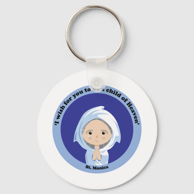 St. Monica Schlüsselanhänger (Vorderseite)