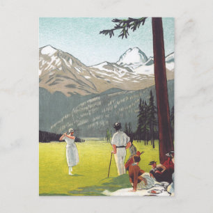 St. Moritz von Emil Cardinaux Postkarte