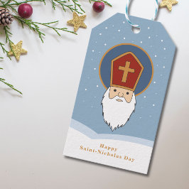 St Nicholas Day Gift Tag Geschenkanhänger