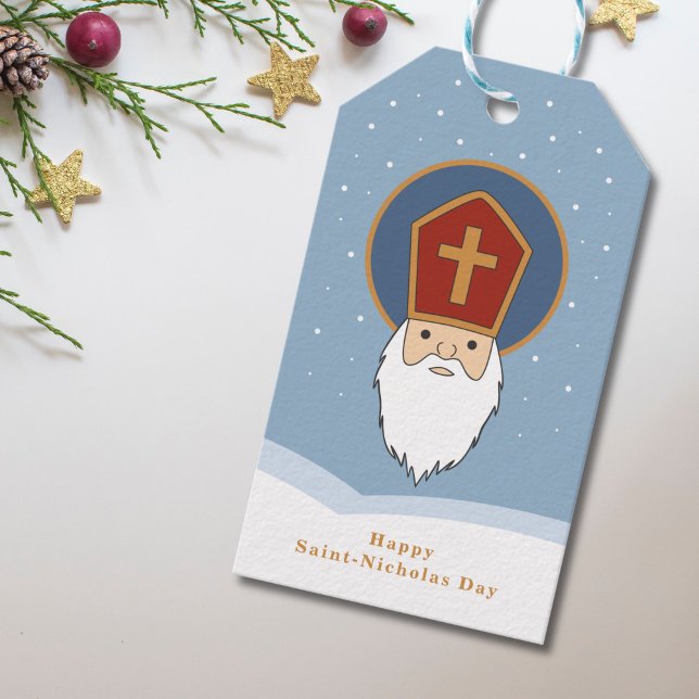 St Nicholas Day Gift Tag Geschenkanhänger (St Nicholas Day Gift Tag)