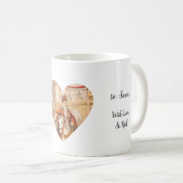 St. Nicholas Heart Sinterklaas St. Nick Tag Kaffeetasse