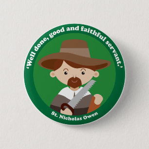 St. Nicholas Owen Button
