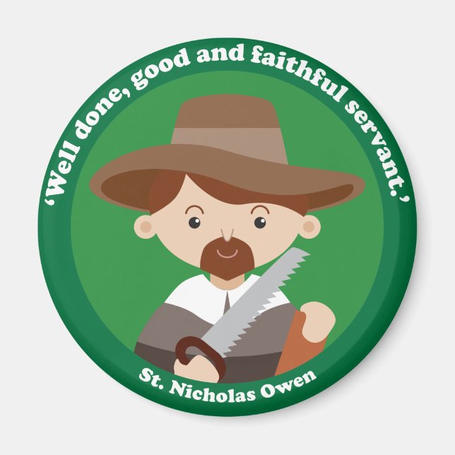 St. Nicholas Owen Magnet (Vorne)