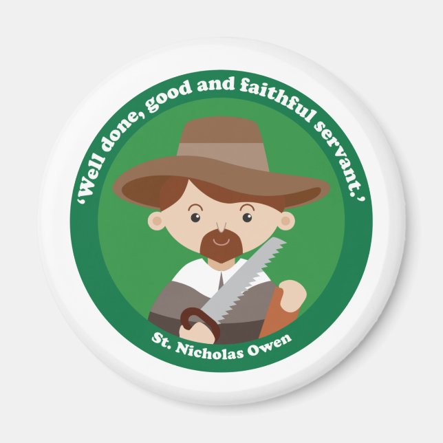 St. Nicholas Owen Magnet (Vorne)