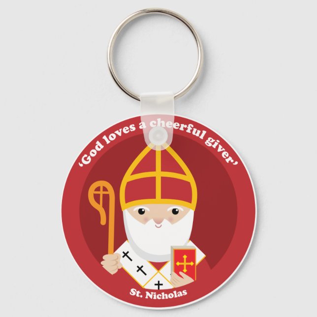 St. Nicholas Schlüsselanhänger (Vorderseite)