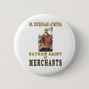 ST. NICHOLAS von MYRA Button