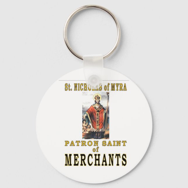 ST. NICHOLAS von MYRA Schlüsselanhänger (Vorderseite)