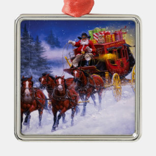 St. Nicks ausdrücklich Silbernes Ornament