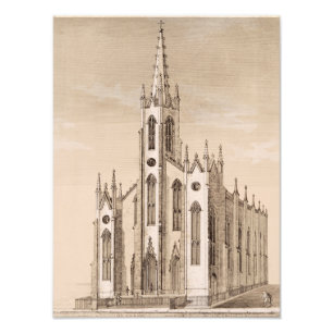 St. Nikolaus Kirche in New York City Fotodruck