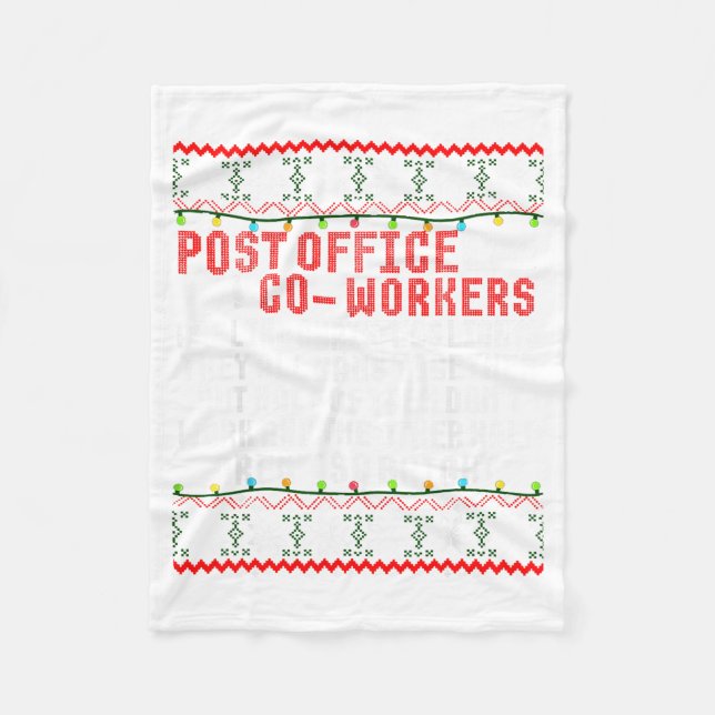 St Office Co Workers Are Like Christmas Lights The Fleecedecke (Vorderseite)