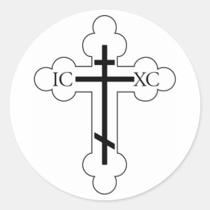 St. Olgas Cross Aufkleber