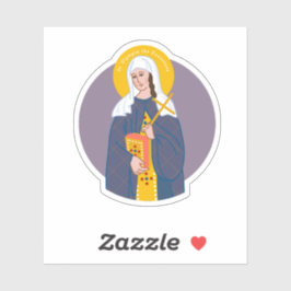 St. Olympia der Toten Aufkleber