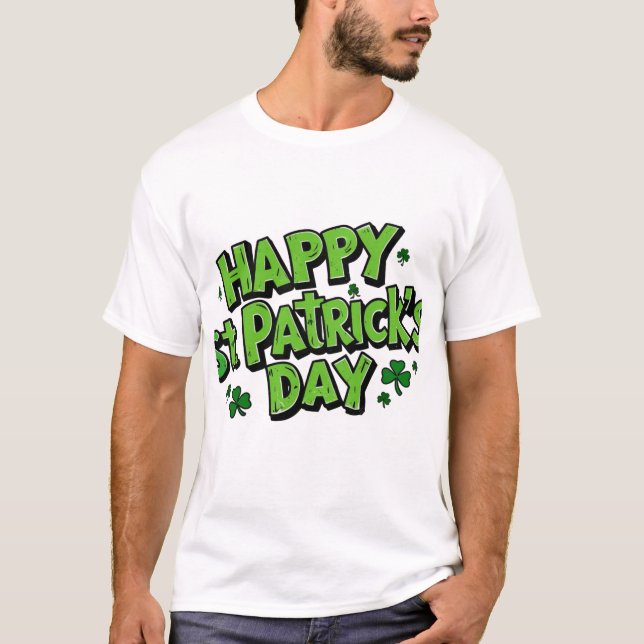 St. Paddy's Day, Patrick's Day T-Shirt (Vorderseite)