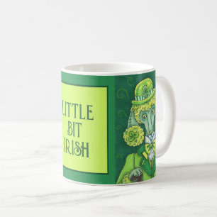 ST. PADDY'S IRISH GRÜNER FRANZÖSISCHER POODLE, LUC KAFFEETASSE