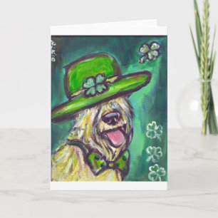 St. paddys Tagessir wheaten Karte