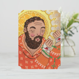 St. Padre Pio Dankeskarte